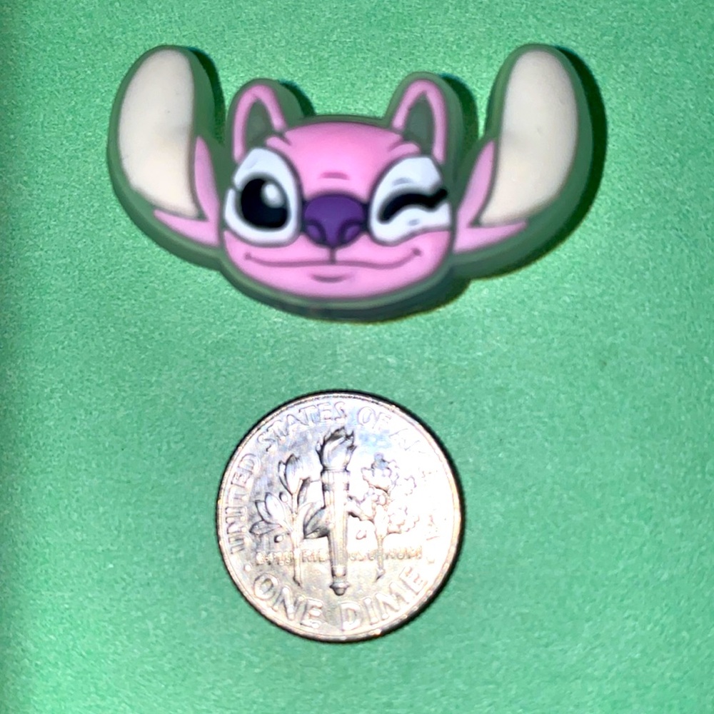 (10 for $15) Lilo & Stitch Angel the girlfriend Croc Shoe Charms